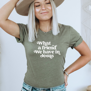 What A Friend We Have In Jesus Soft Christian T-Shirt