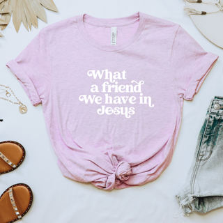 What A Friend We Have In Jesus Soft Christian T-Shirt