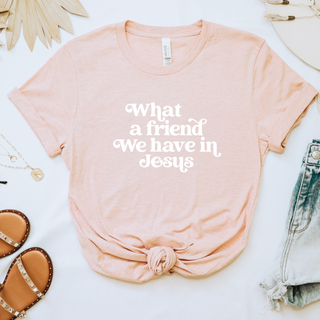 What A Friend We Have In Jesus Soft Christian T-Shirt