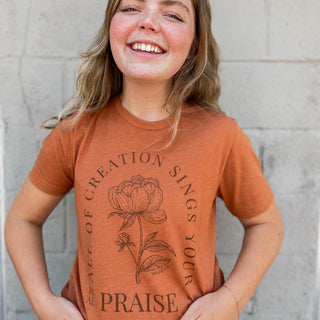 All Creation Sings Your Praise Graphic T-Shirt