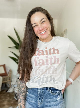 Pastel Faith Graphic Tee