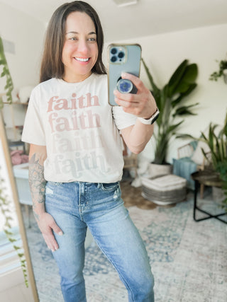 Pastel Faith Graphic Tee