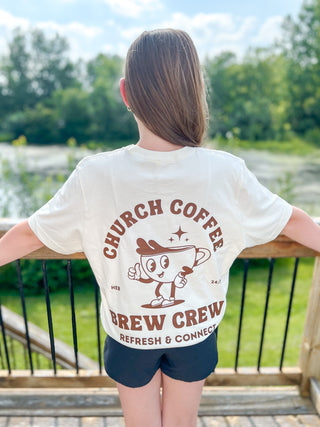Church Coffee Brew Crew Unisex Graphic T-Shirt