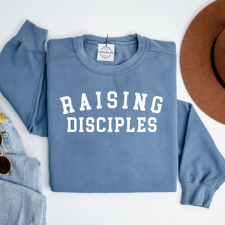 Raising Disciples Comfy Lightweight Christian Valentine Crewneck