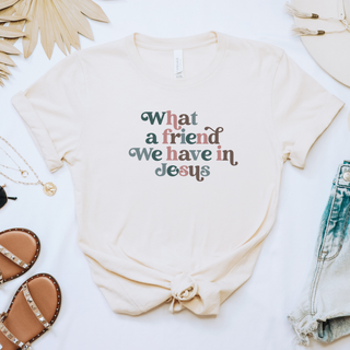 What A Friend We Have In Jesus Soft Christian T-Shirt