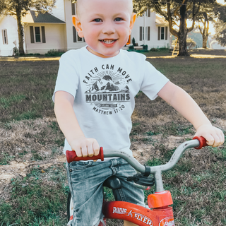 Faith Can Move Mountains Toddler T-Shirt