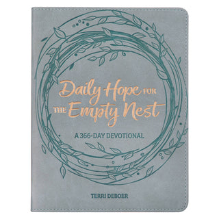 Devotional Daily Hope for  the Empty Nest Faux leather