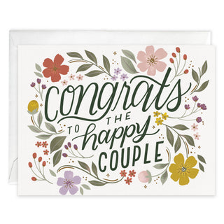 Wedding Greeting Card - Happy Couple