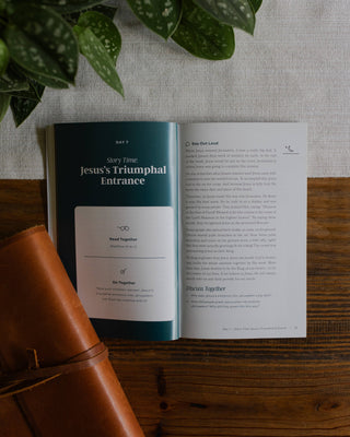 From the Darkest Night to the Brightest Day: The Story of the Sad Day Jesus Died and the Joyful Day He Rose Again | A 40-Day Family Devotional