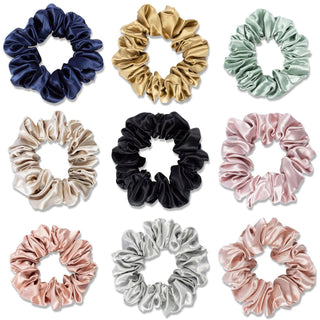 Pure Silk Scrunchies - Large