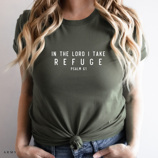 In the Lord I Take Refuge Psalm 61 Bella Canvas - March 2026 Collection