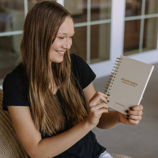 Church Notes Journal – Extended Edition (More Space Per Sermon)