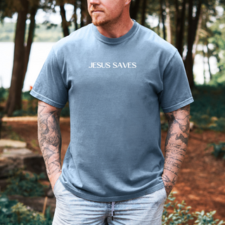 Jesus Saves Comfort Colors T-Shirt