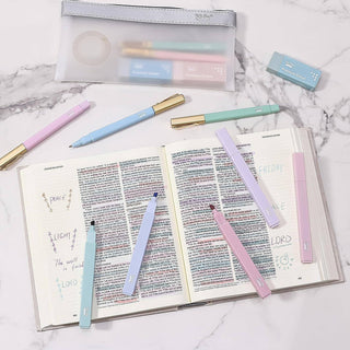 Bible Safe Morandi Highlighters Set