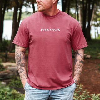 Jesus Saves Comfort Colors T-Shirt