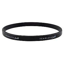 Silicone Bracelet Fearless 4pk