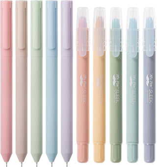 No Bleed Bible Highlighters & Pens - 10 Pack
