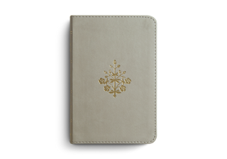 ESV Compact Bible, TruTone®, Stone, Branch Design