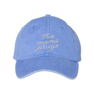 This Mama Prays Embroidered Hat, Christian Baseball Cap