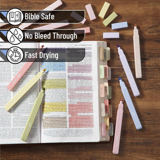 Aesthetic Highlighters 10 Pack No Bleed