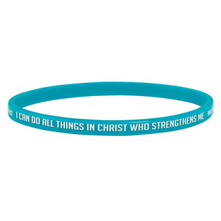 Silicone Bracelet - Scripture Verses - 4pc