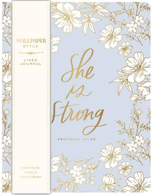 Thimble Press Wallpaper Journal Delicate Floral 6x8