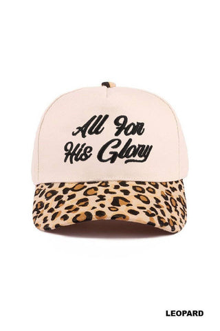 All For His Glory Two Tone Cotton Hat