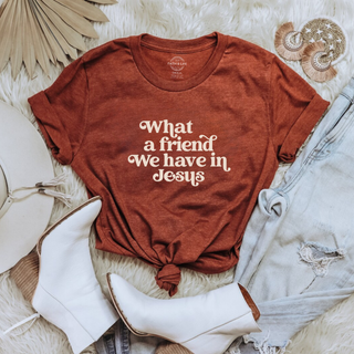 What A Friend We Have In Jesus Soft Christian T-Shirt