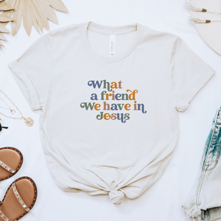 What A Friend We Have In Jesus Soft Christian T-Shirt