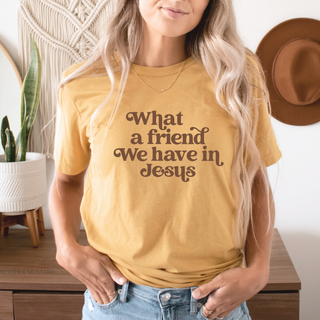 What A Friend We Have In Jesus Soft Christian T-Shirt