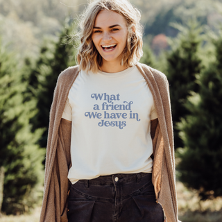 What A Friend We Have In Jesus Soft Christian T-Shirt