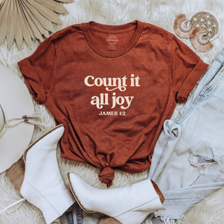 Count It All Joy: September 2026 T-Shirt of the Month