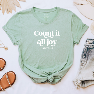 Count It All Joy: September 2026 T-Shirt of the Month