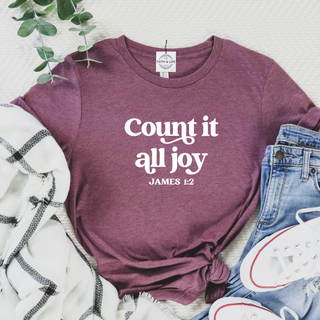 Count It All Joy: September 2026 T-Shirt of the Month
