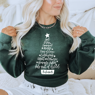 *FINAL FEW* Names of Christ Christmas Sweatshirt