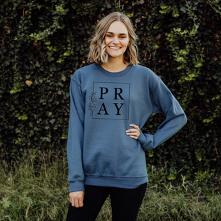 Pray Super Soft Fleece Crewneck Sweatshirt