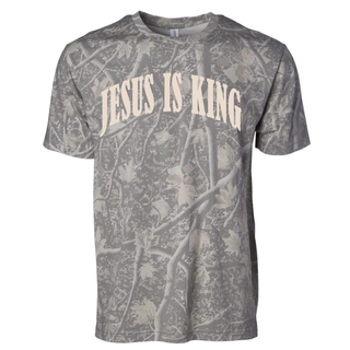 Jesus is King T-Camouflage T-Shirt