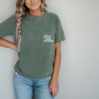 Give Me Jesus Pocket T-Shirt