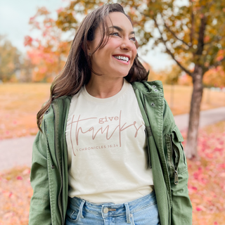 Give Thanks Women's Tee Shirt