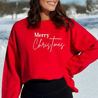 Merry Christmas Christian Christmas Crewneck Sweatshirt