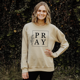 Pray Super Soft Fleece Crewneck Sweatshirt