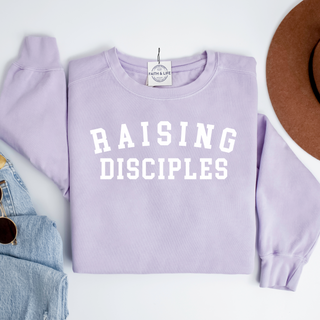 Raising Disciples Comfy Heavyweight Christian Valentine Crewneck