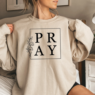 Pray Super Soft Fleece Crewneck Sweatshirt