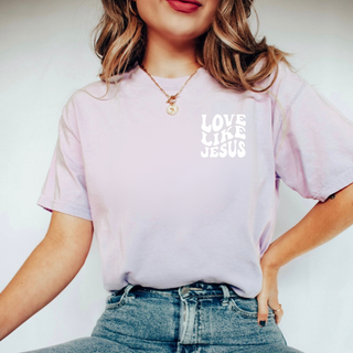 Love Like Jesus Comfort Colors T-Shirt Multiple Color Options