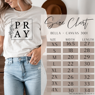 Pray Tee Shirt in Multiple Color Options- Naptime Faithwear