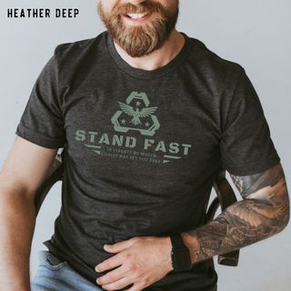 Stand Fast Christian Tee Shirt in Multiple Color Options