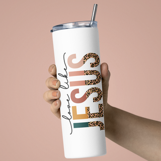 Love Like Jesus Stainless Steel Skinny Tumbler By Naptime