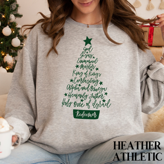 *FINAL FEW* Names of Christ Christmas Sweatshirt