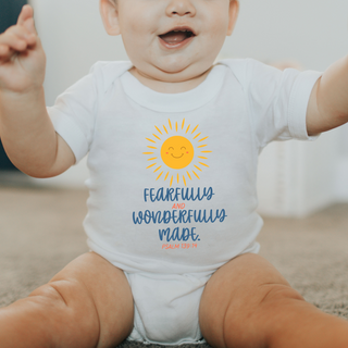 Fearfully and Wonderfully Made Infant Onesie