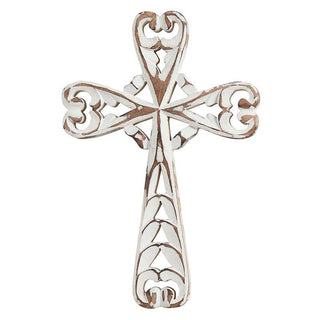 Scalloped Carved Cross